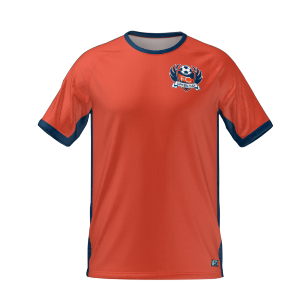 Teamatical Women's Custom Jersey FC Green Bay - Orange
