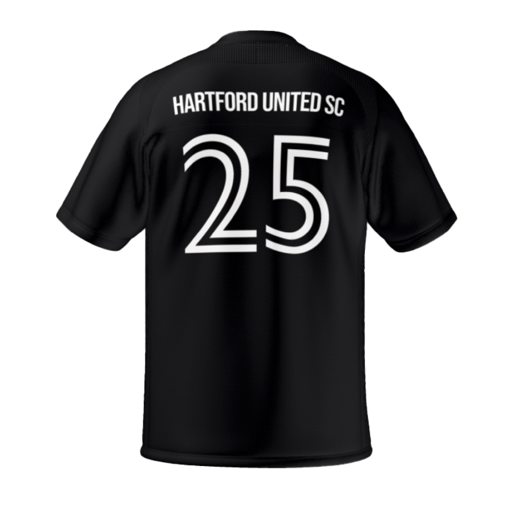 Teamatical Youth Custom Jersey Hartford United - Black