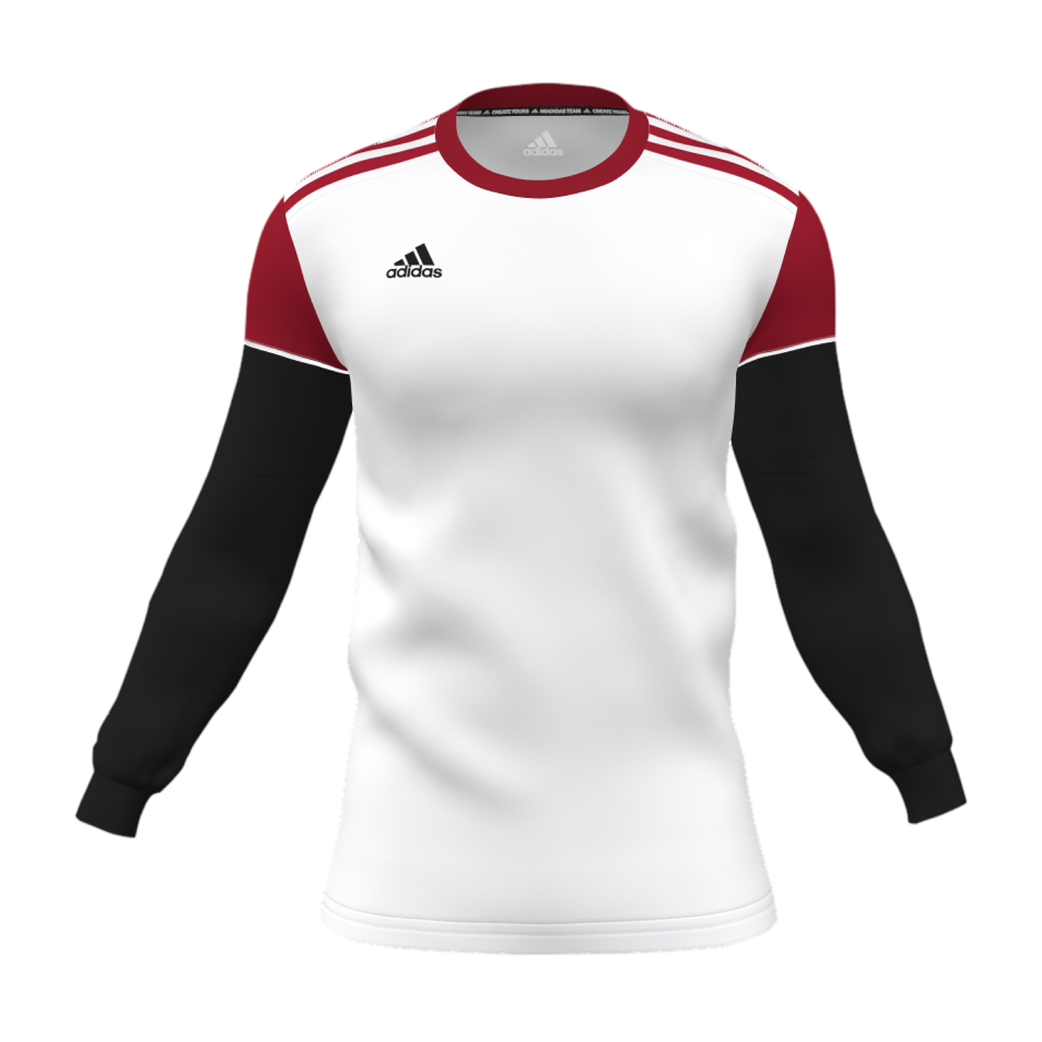 adidas Youth mi Squadra 17 L/S Jersey (FCW) - White