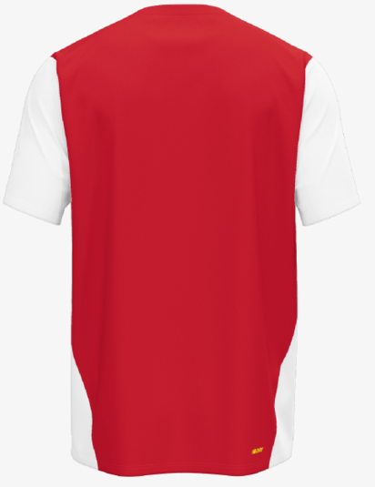 (NWBL-WT35618-RED/WHT) New Balance Custom Score Womens Jersey - Red