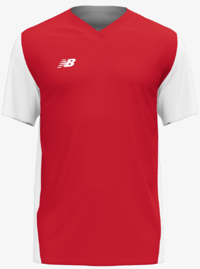 (NWBL-MT35618-RED/WHT) New Balance Custom Score Jersey - Red