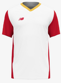 (NWBL-WT35618-WHT/RED) New Balance Custom Score Womens Jersey - White