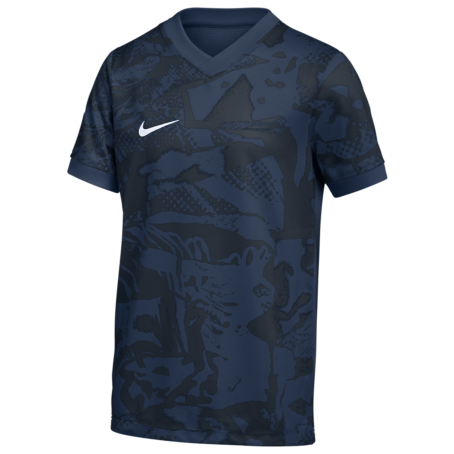 Nike Youth Dri-FIT Precision VII Jersey - Navy Blue