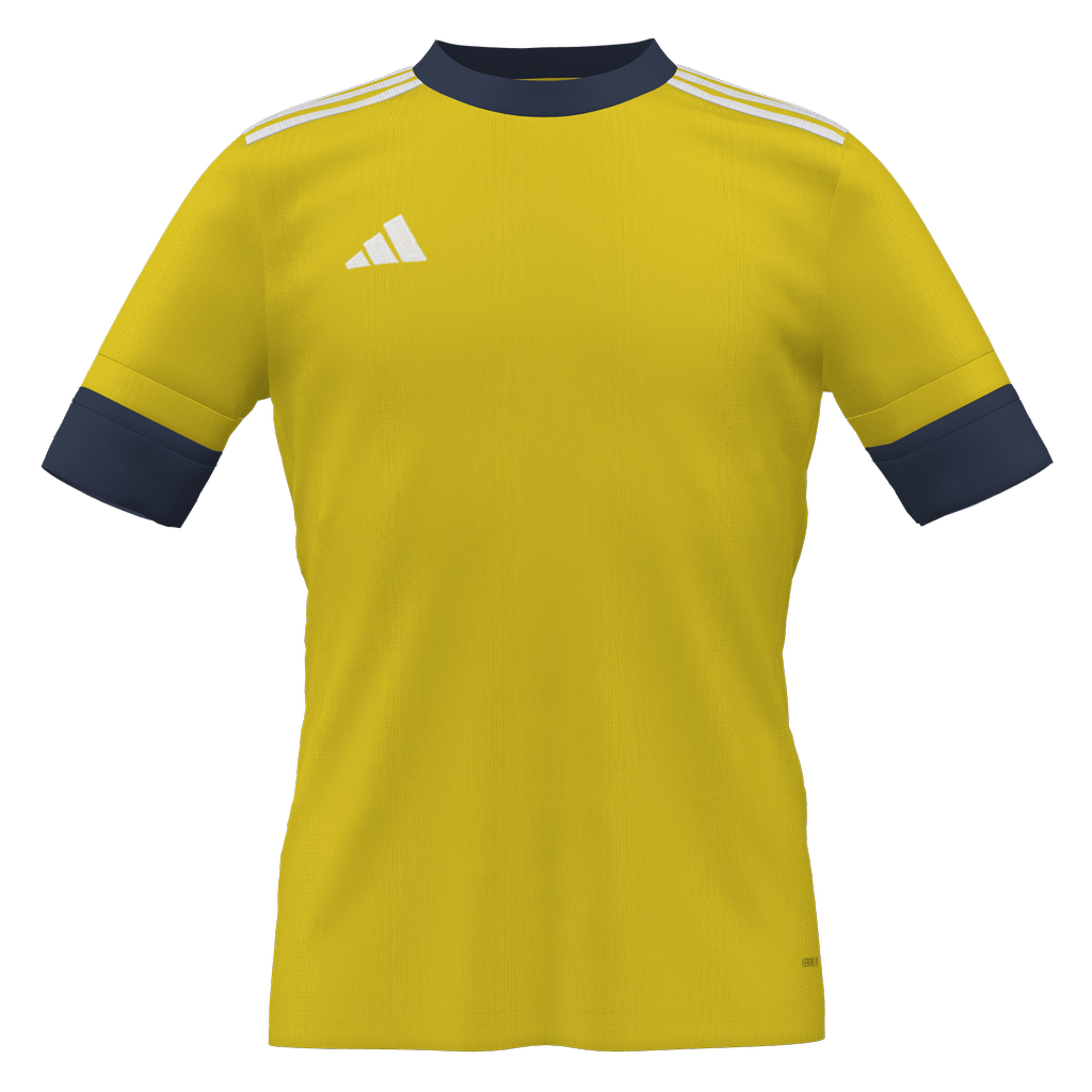 adidas Youth S/S Squadra 25 Custom GK Jersey EAFC - Yellow