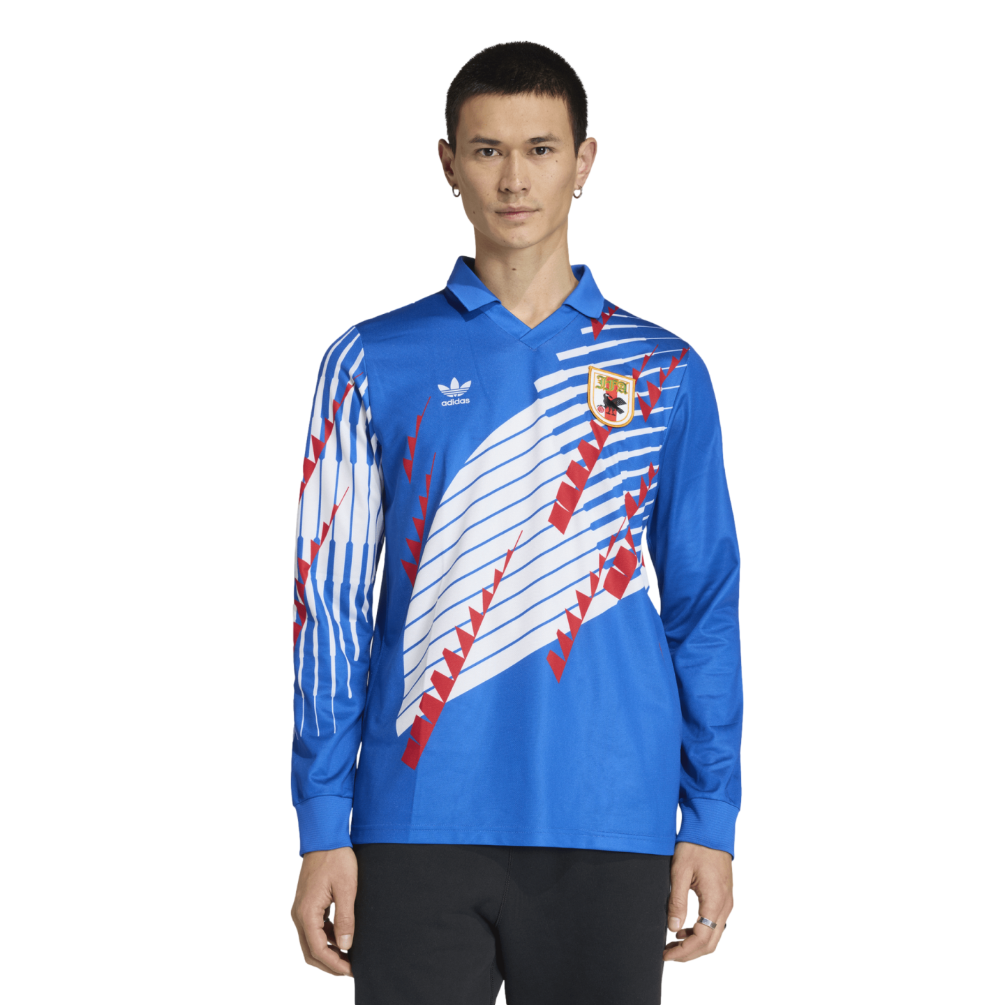 Adidas Japan 1993 Retro Long Sleeve Home Jersey