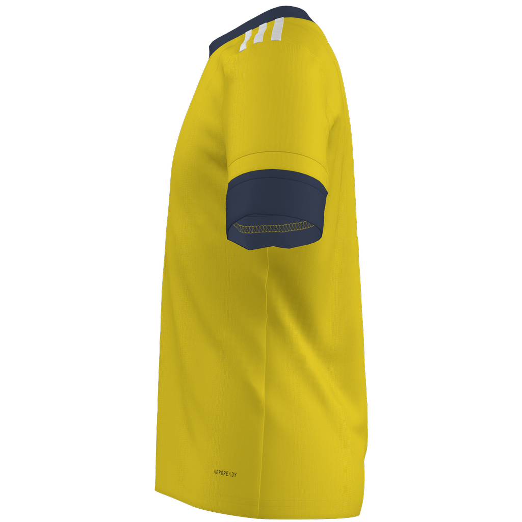 adidas Youth S/S Squadra 25 Custom GK Jersey EAFC - Yellow