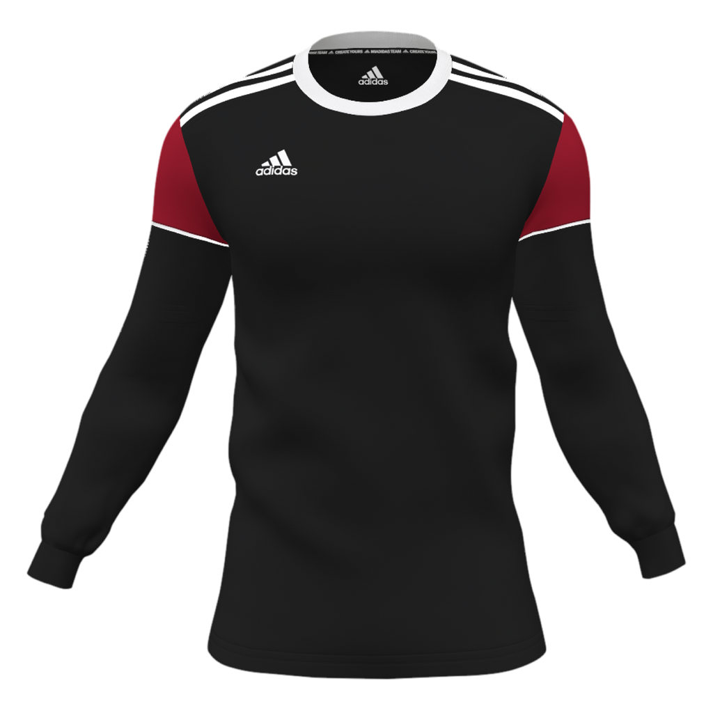 adidas Youth mi Squadra 17 L/S Jersey (Neenah) - Black/Red