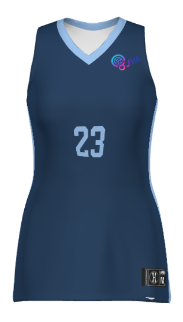 Holloway Girls Turbo Sleeveless Jersey OJVA - Dark