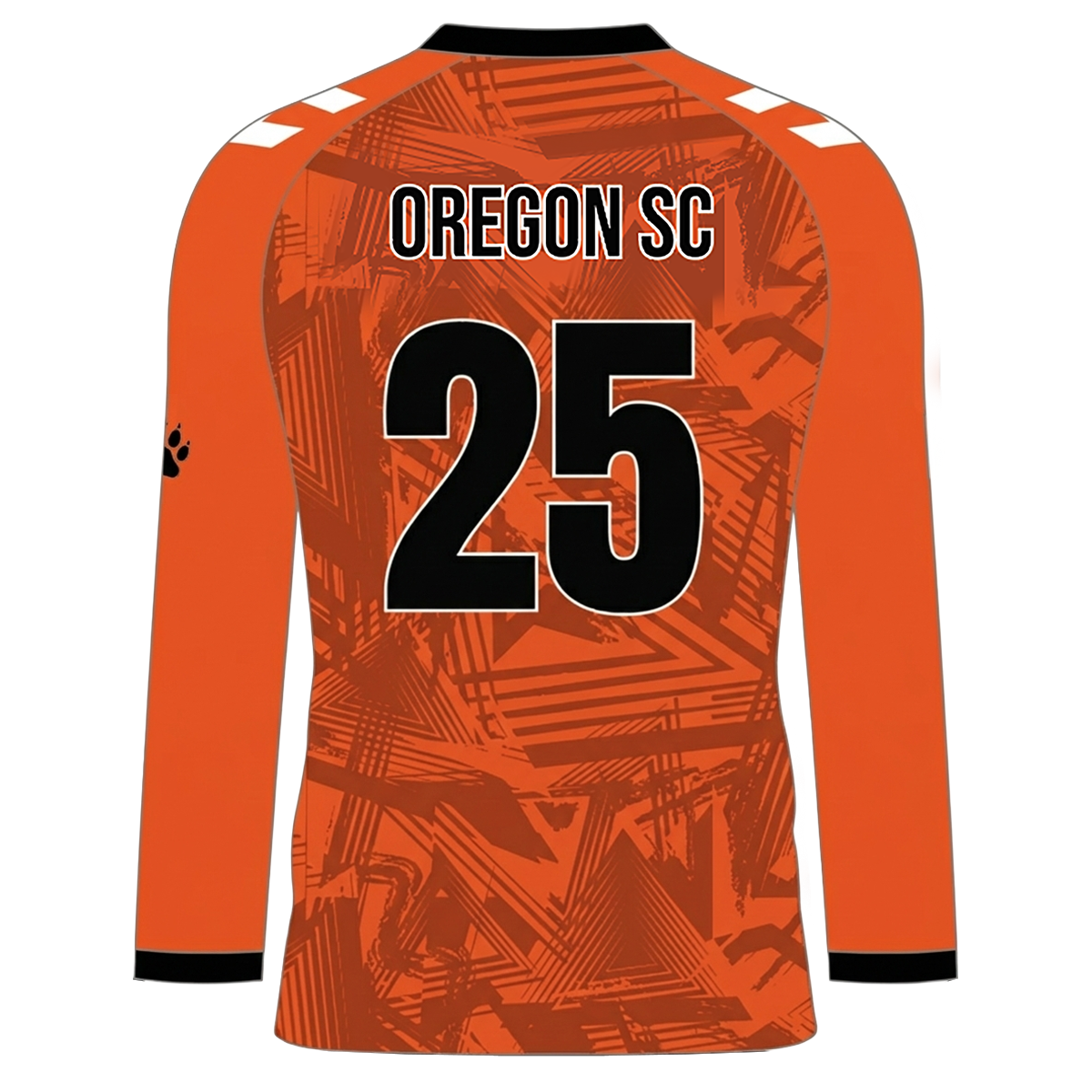 Hummel Custom Oregon SC Long Sleeve Jersey - Orange