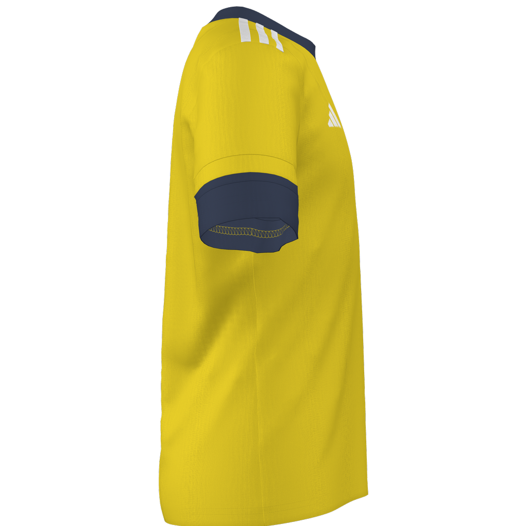 adidas Youth S/S Squadra 25 Custom GK Jersey EAFC - Yellow