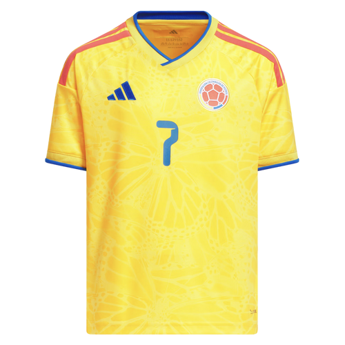 Adidas Colombia 2026 Luis Diaz #7 Youth Home Jersey