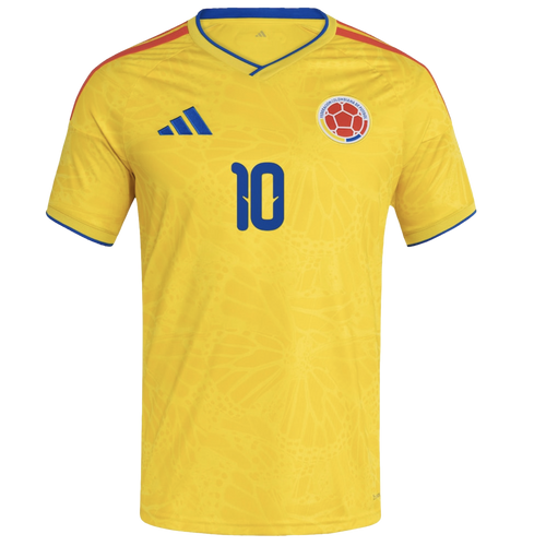 Adidas Colombia 2026 James #10 Home Jersey