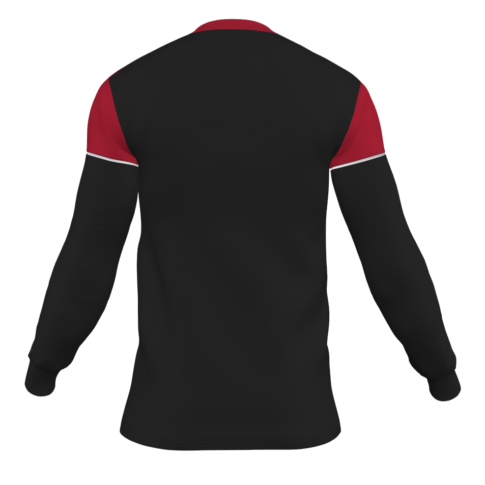adidas Youth mi Squadra 17 L/S Jersey (56ERS) - Black/Red