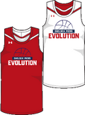 Under Armour Youth Clutch 2 Reversible Jersey - Red