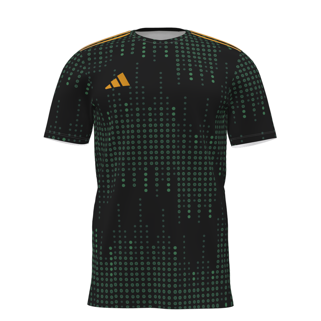 adidas Custom Graphic 25 Jersey Castro Valley SC - Black