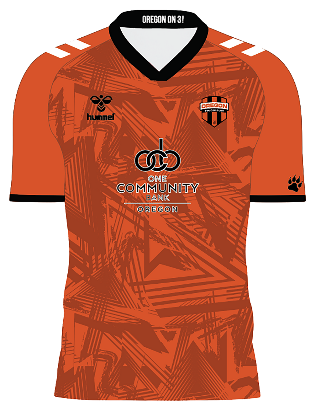Hummel Youth Custom Oregon SC Jersey - Orange